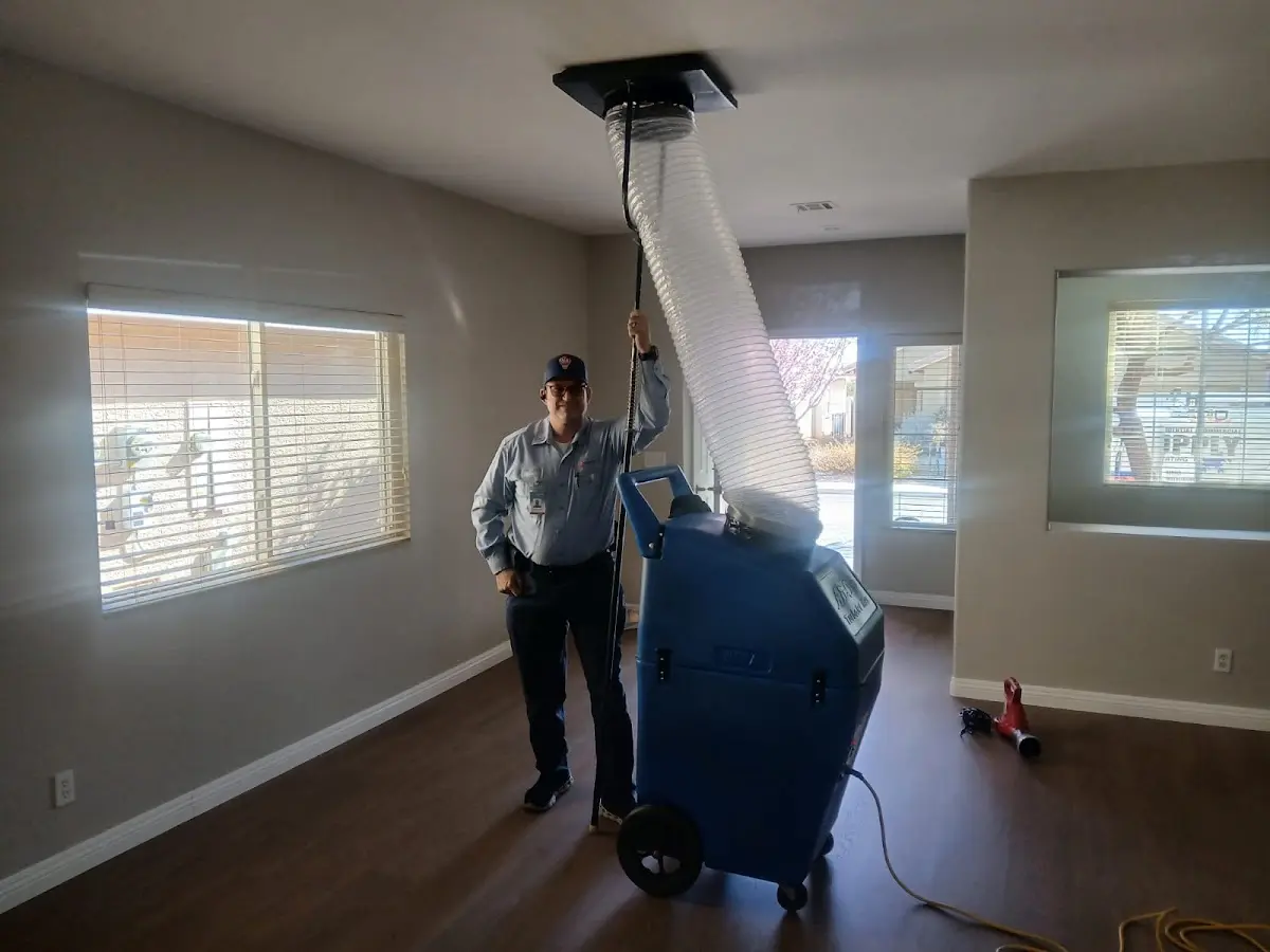 Professional Dryer Vent Cleaning work inside a Putnam home